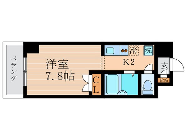 響の館の物件間取画像